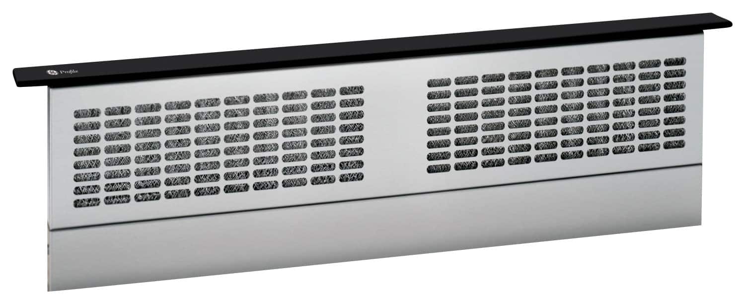 Best Buy GE Profile 30" Telescopic Downdraft System Black on Black
