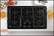 Front. GE - Profile 36" Built-In Gas Cooktop - Black.