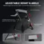 Adjustable Height & Angle: Adjust the height of the stand as needed to accommodate people of different heights. The stand features a 20CM Height Adjustable Left & Right Universal Gear Lever, which can be upgraded to a Lever Panel to fit all models. Additionally, the stand includes a Pedal Panel with Five levels of Pedal Adjustment, and an 8-level Panel Angle Adjustment.