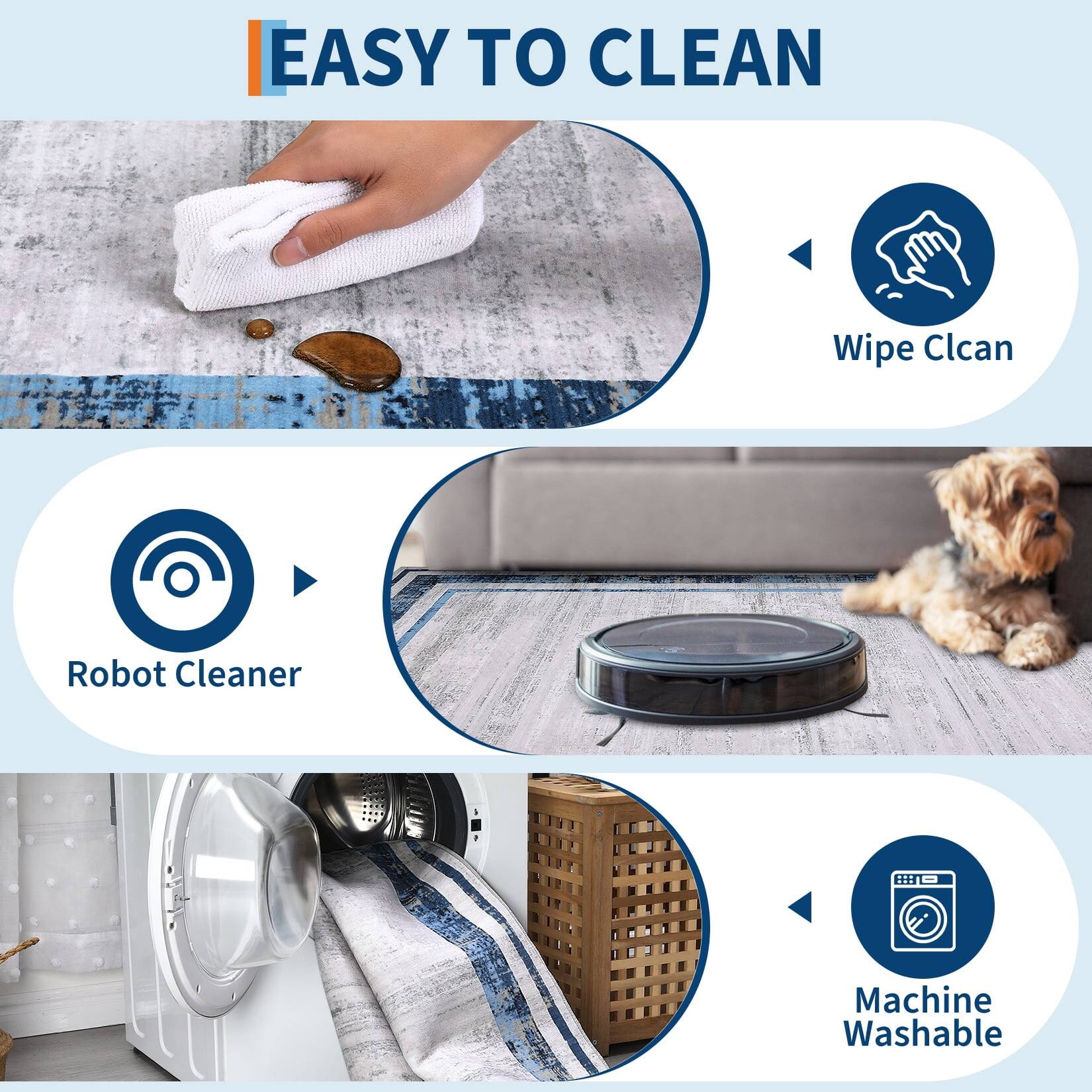 EASY TO CLEAN

- Wipe Clean
- Robot Cleaner
- Machine Washable