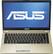 Front Standard. Asus - 14" Refurbished Laptop - 8GB Memory - 750GB Hard Drive - Aluminum Platinum Spin Etch.