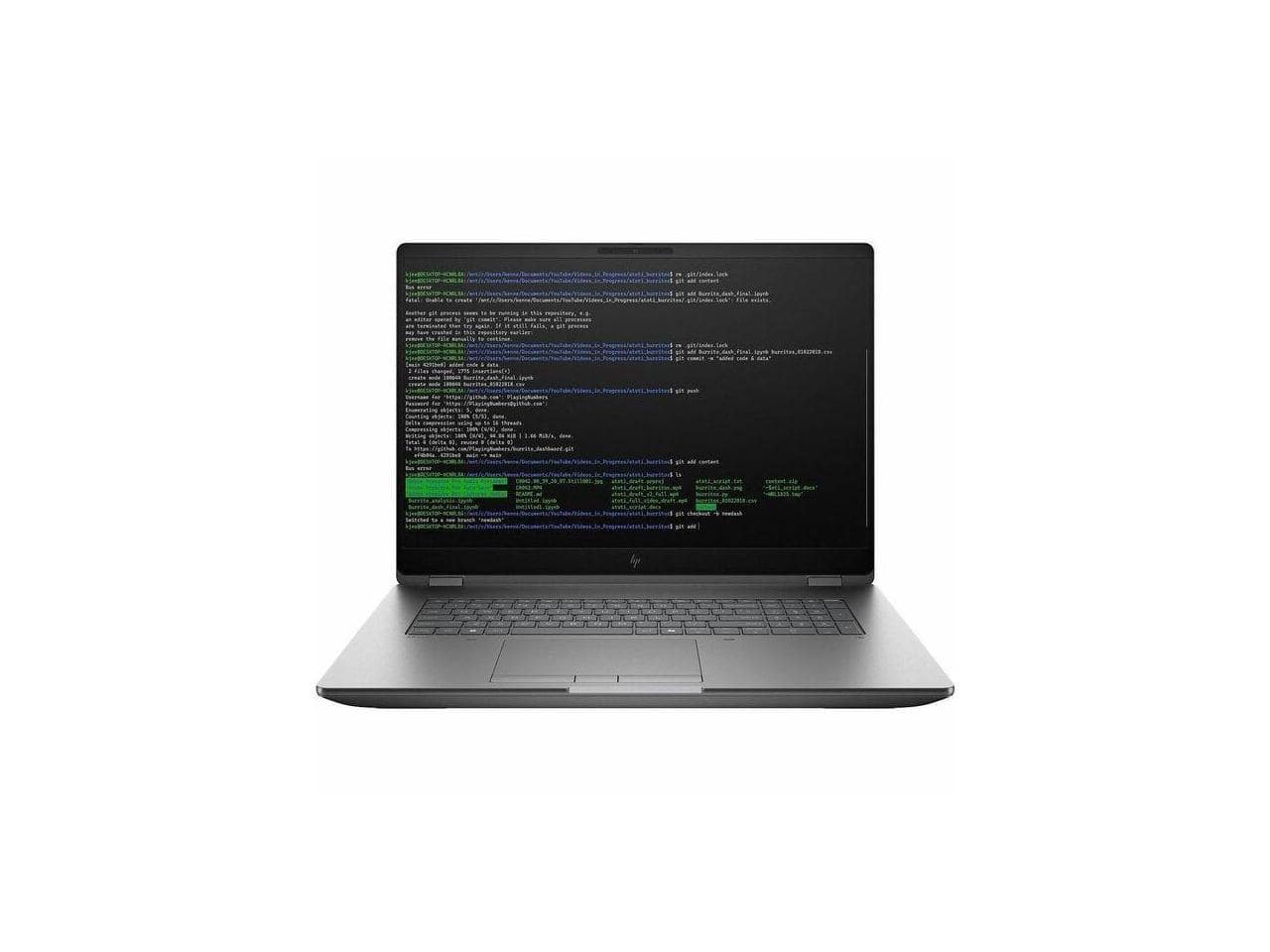 HP - ZBook Fury G1i 18" - Intel Core Ultra 9 - 32 GB - 1 TB SSD - Windows 11 Pro - RTX Pro 2000 8 GB - Wi-Fi 7 - Pike Silver