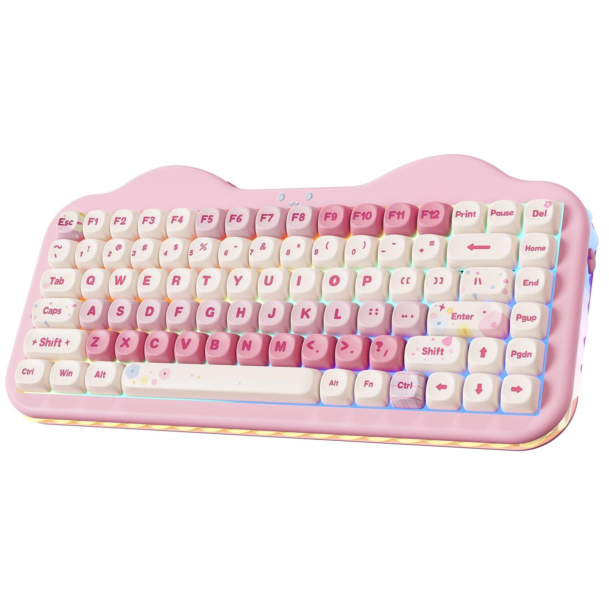 Esc F1 F2 F3 F4 F5 F6 F7 F8 F9 F10 F11 F12 Print Pause Del  
~ ! 1 @ 2 # 3 $ 4 % 5 ^ 6 & 7 * 8 ( 9 ) 0 - _ + =  
Tab Q W E R T Y U I O P [ { ] } |  
Caps A S D F G H J K L ; : " ' Enter  
Shift Z X C V B N M , < . > ? Shift  
Ctrl Win Alt Fn Ctrl  
Pgup Pgdn