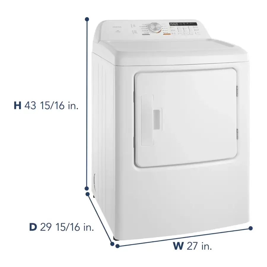 I ACA 2 - . - - - H 43 15/16 in. D 29 15/16 in. W 27 in.