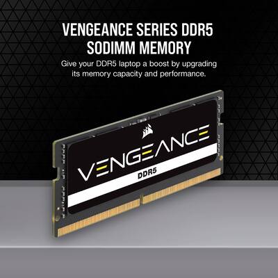 CORSAIR VENGEANCE 32GB (1x32GB) DDR5 5600MHz C48 SODIMM Desktop CORSAIR VENGEANCE 32GB (1x32GB) DDR5 5600MHz C48 SODIMM Desktop