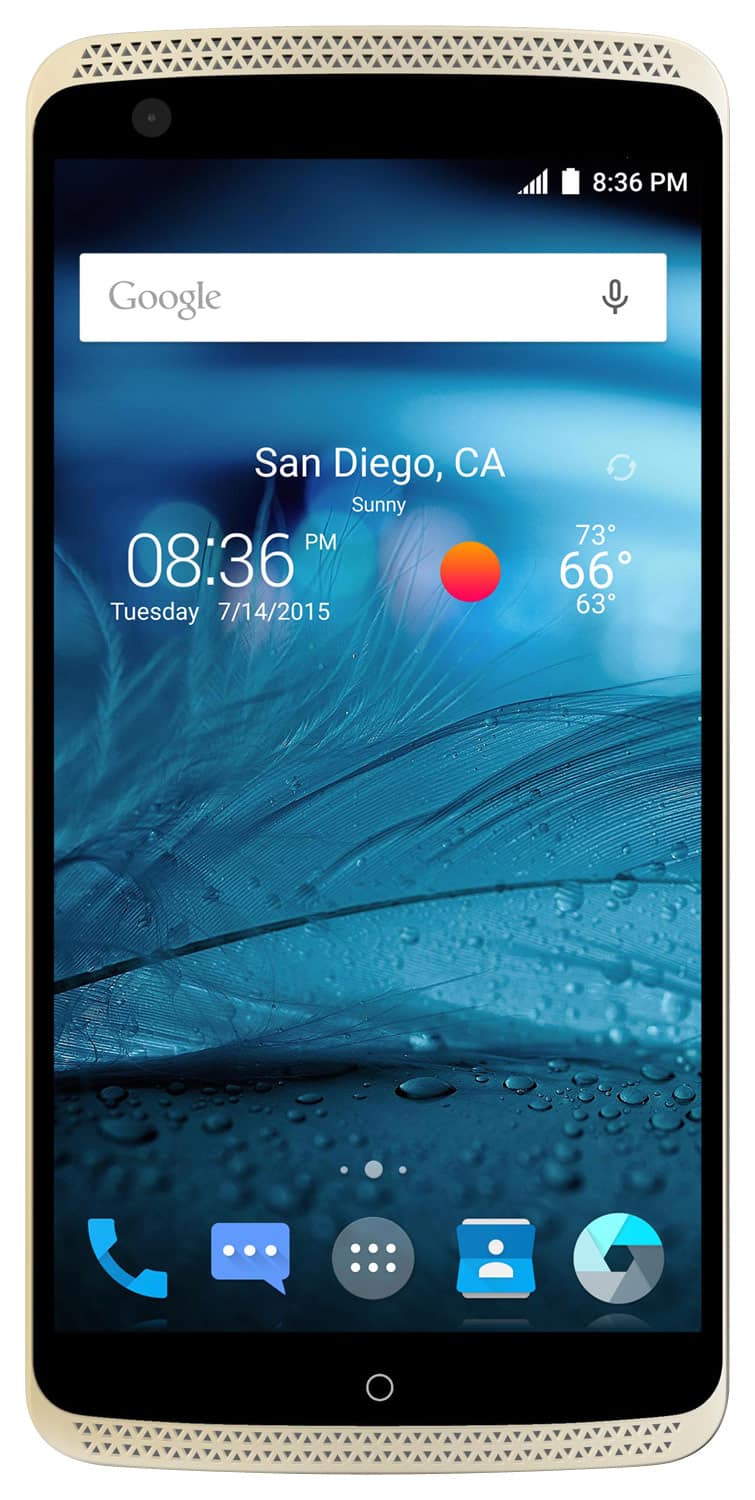 Front. ZTE - Axon Pro 4G with 64GB Memory Cell Phone (Unlocked).