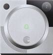 August - Wi-Fi Smart Video Doorbell - Silver - Larger Front