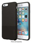 Front. Incipio - Twill Block Case for Apple® iPhone® 6 and 6s - Black.