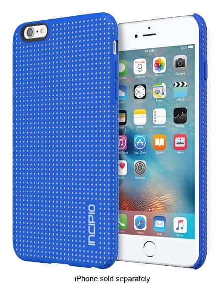 Front. Incipio - Highwire Hard Shell Case for Apple® iPhone® 6 Plus and 6s Plus - Blue.