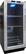 Angle Standard. Vinotemp - 56-Can Beverage Cooler - Black/Stainless-Steel.