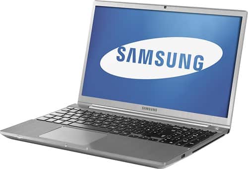 Left Standard. Samsung - 15.6" Series 7 Laptop - 8GB Memory - 1TB Hard Drive - Silver.