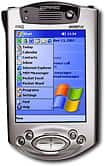 Front Detail. iPAQ - Pocket PC with TFT Color Display - Silver.
