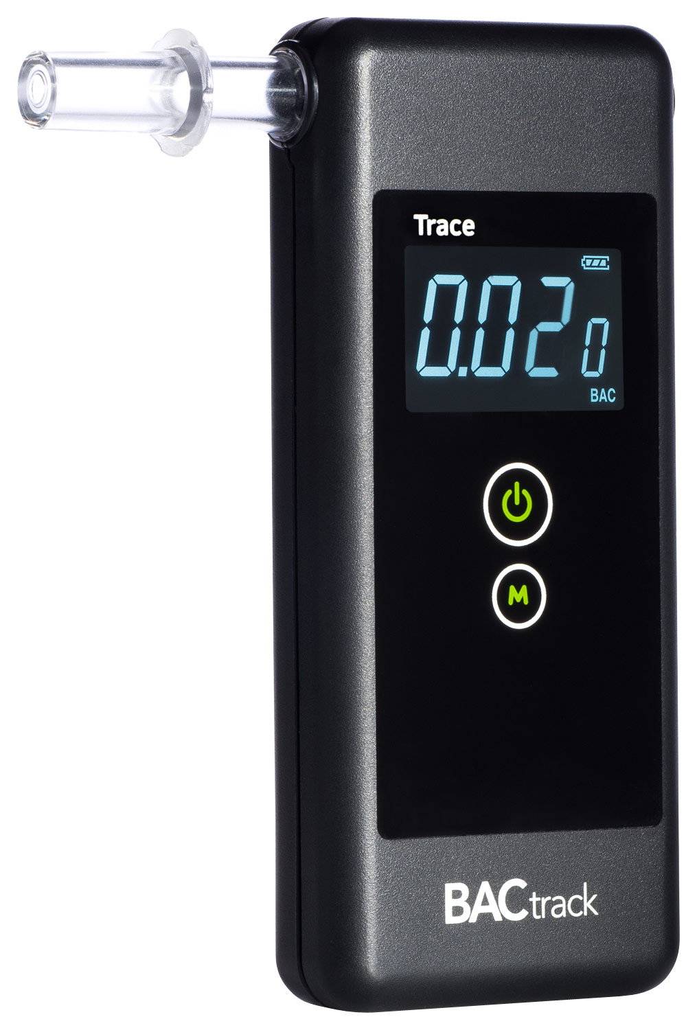 Angle View: BACtrack Trace Breathalyzer | Professional-Grade Accuracy | DOT & NHTSA Compliant | Portable Breath Alcohol Tester for Personal & Professional Use