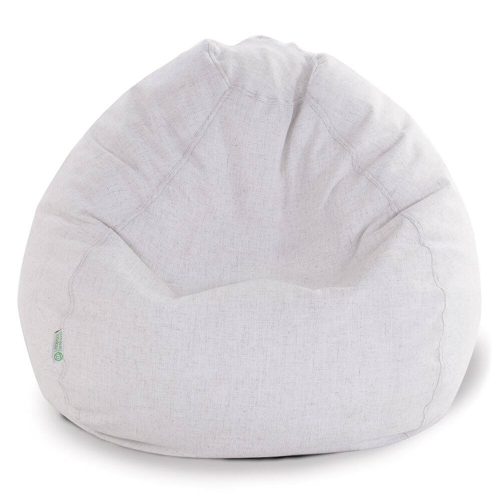 Front. Majestic Home - Small Bean Bag Wales Magnolia - Beige.