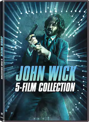 Front. John Wick: 5 Film Collection - DVD.