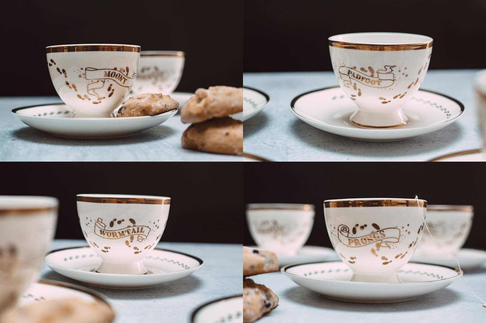 MOONY  
PADFOOT  
WORMTAIL  
PRONGS