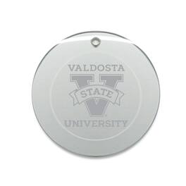 Jardine - Valdosta State Blazers 3'' Round Glass Ornament - Multicolor