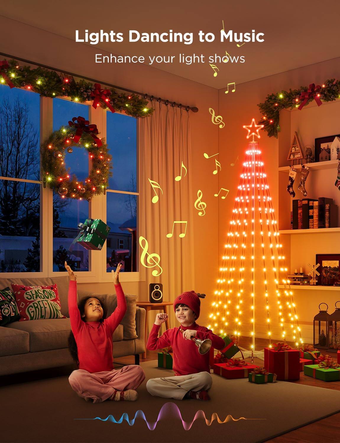 Lights Dancing to Music  
Enhance your light shows  

SEASONS  
GREETINGS