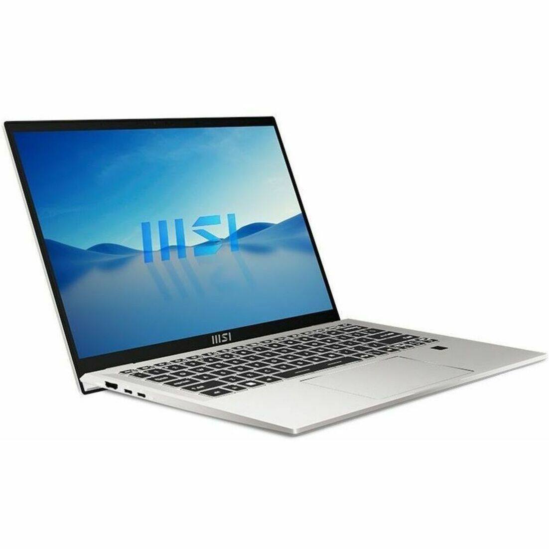 Alt View 20. MSI - Prestige 14 H B12U 14" Laptop - Intel Core i5 with 16GB Memory - 512 GB SSD - Urban Silver, Silver.