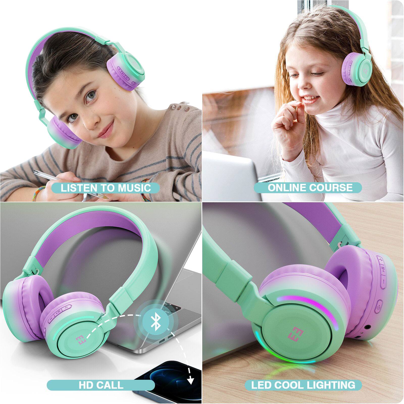 - LISTEN TO MUSIC
- ONLINE COURSE
- HD CALL
- LED COOL LIGHTING
