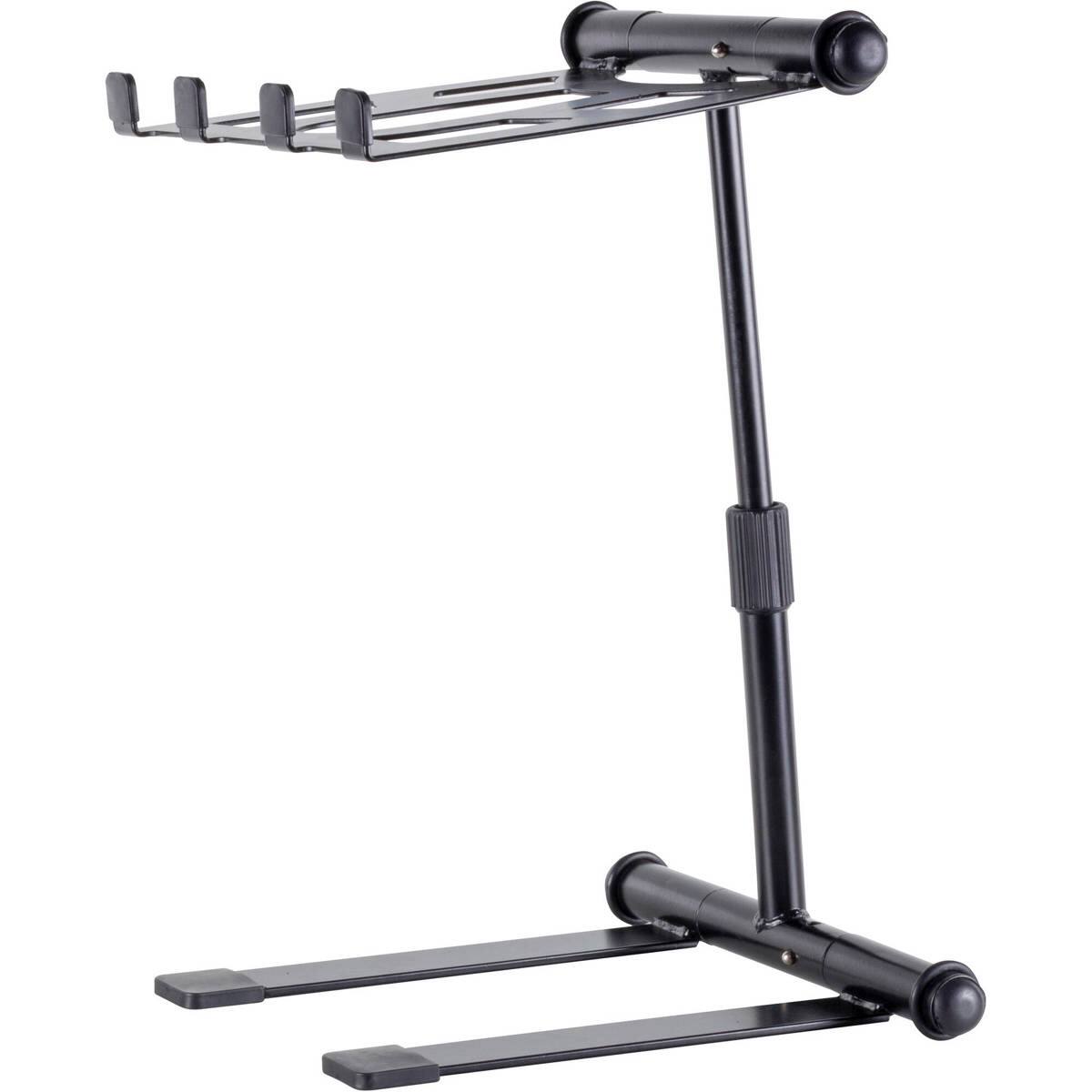 Alt View 4. Headliner - Noho Laptop Stand for Laptops up to 17", Adjustable Rotating Steel Stand with Tilt Function and Fold-Flat Design - Black.