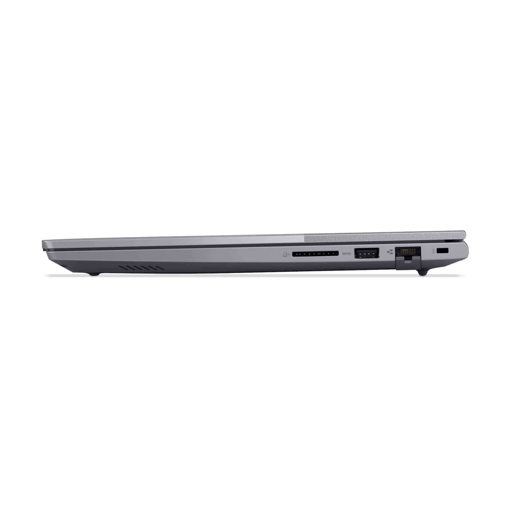 Alt View 5. Lenovo - ThinkBook 14 Gen 8 14" Touch - Screen Laptop - Intel Core 7 with 16GB Memory - 512GB SSD - Arctic Grey.