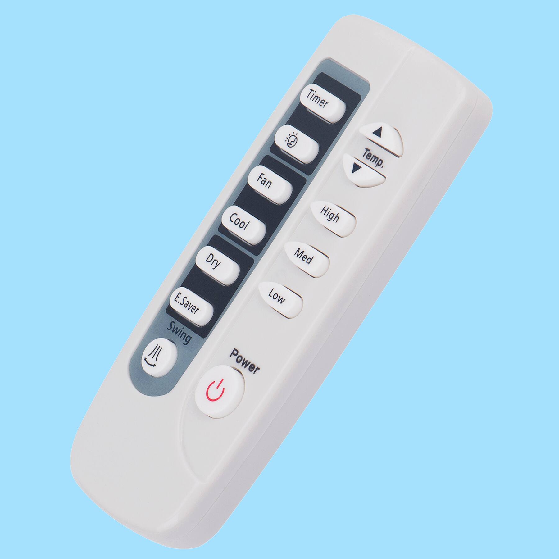 Timer  
Fan  
Cool  
Dry  
High  
Med  
Low  
E.Saver  
Swing  
Power  
Temp.