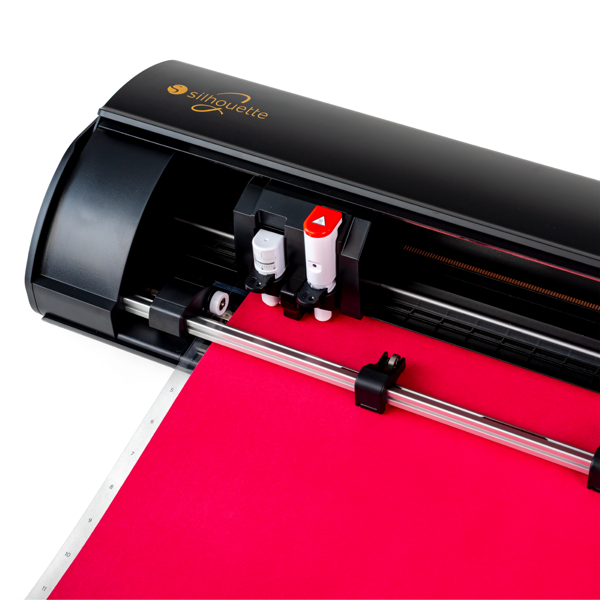 Angle. Silhouette - CAMEO5α (Alpha) PLUS Cutting Machine - Matte Black.