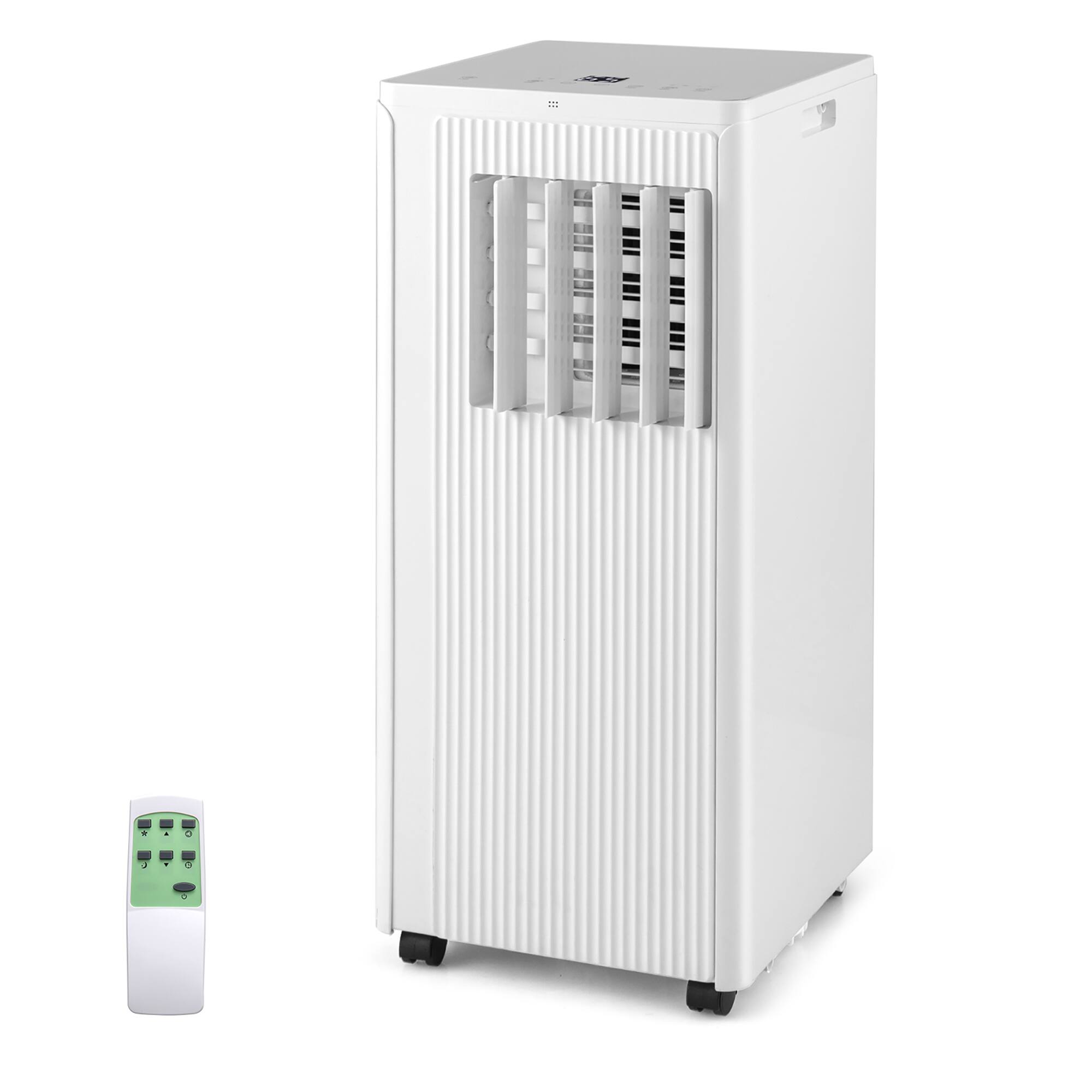 Alt View 9. Gymax - Gymax 10000 BTU 4-in-1 Portable Air Conditioner Standing Air Cooler w/ Fan & Dehumidifier - White.