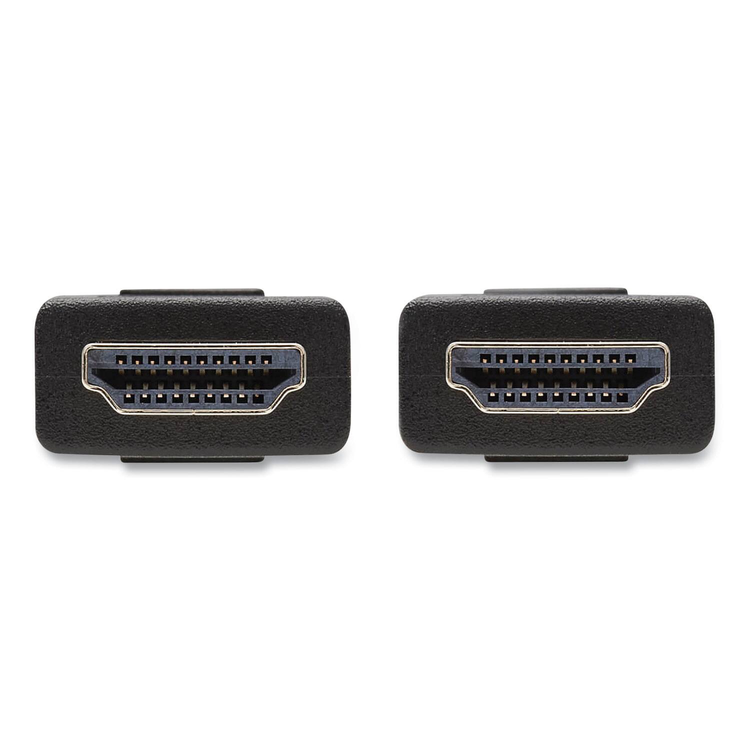 Alt View 3. Tripp Lite - P569-006 6 ft. M/M Ultra HD 4K x 2K High Speed HDMI Cable with Ethernet - Black - Black.