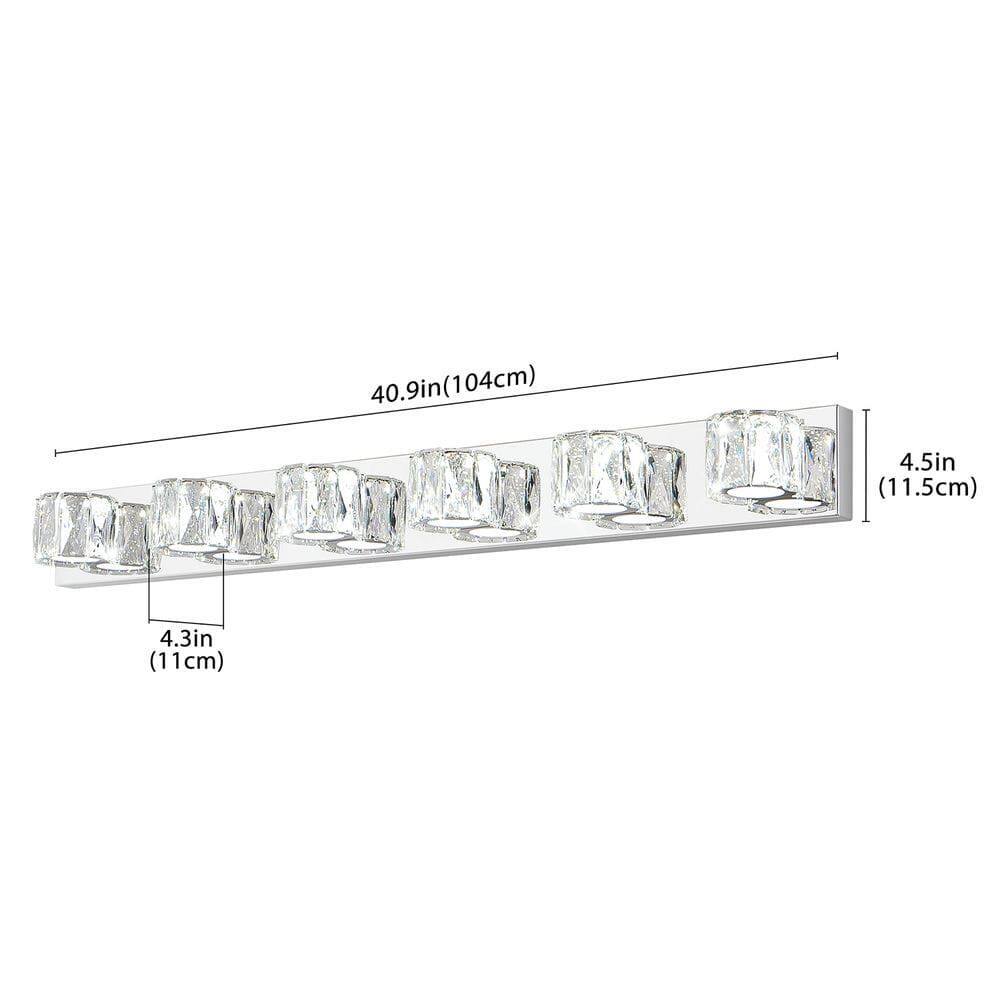 40.9in (104cm)  
4.5in (11.5cm)  
4.3in (11cm)