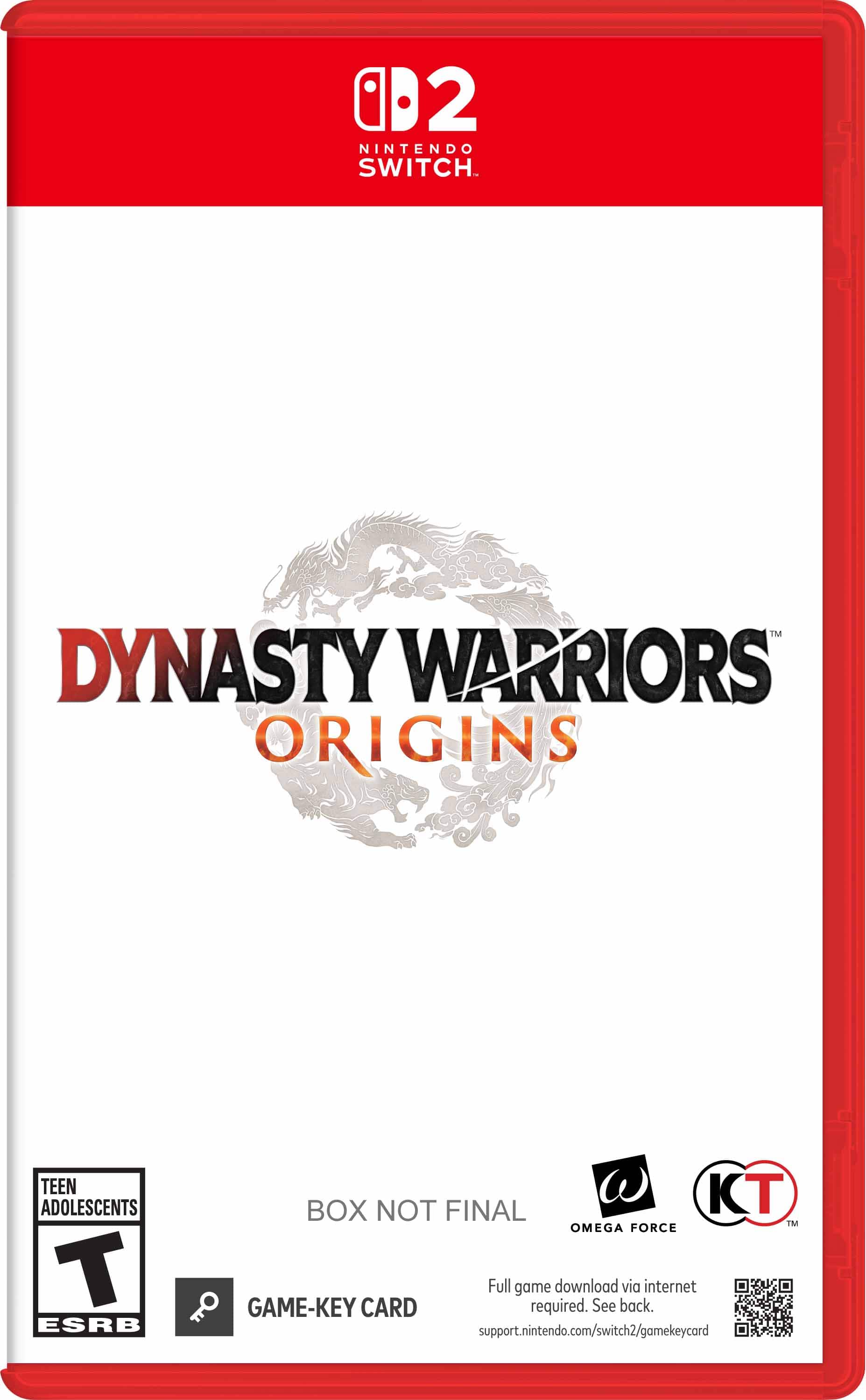 DYNASTY WARRIORS: ORIGINS - Nintendo Switch 2 - Front_Zoom