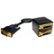 Front Standard. Cables Unlimited - 12in DVI-D Cable Splitter - Black.