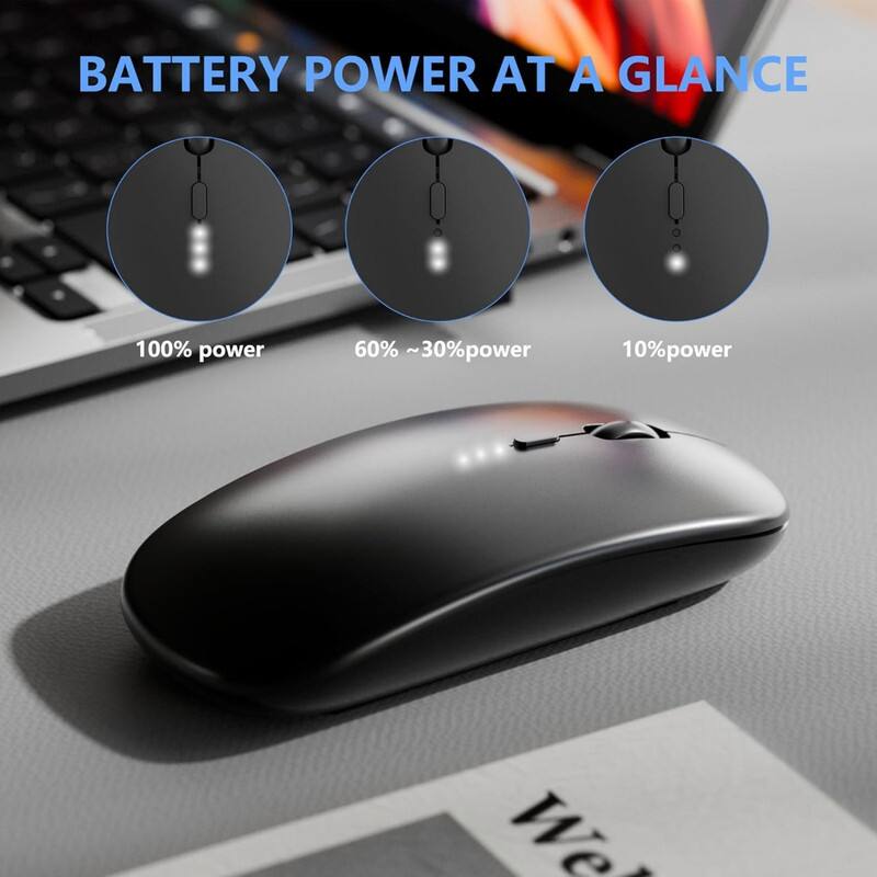 BATTERY POWER AT A GLANCE

100% power

60% ~ 30% power

10% power