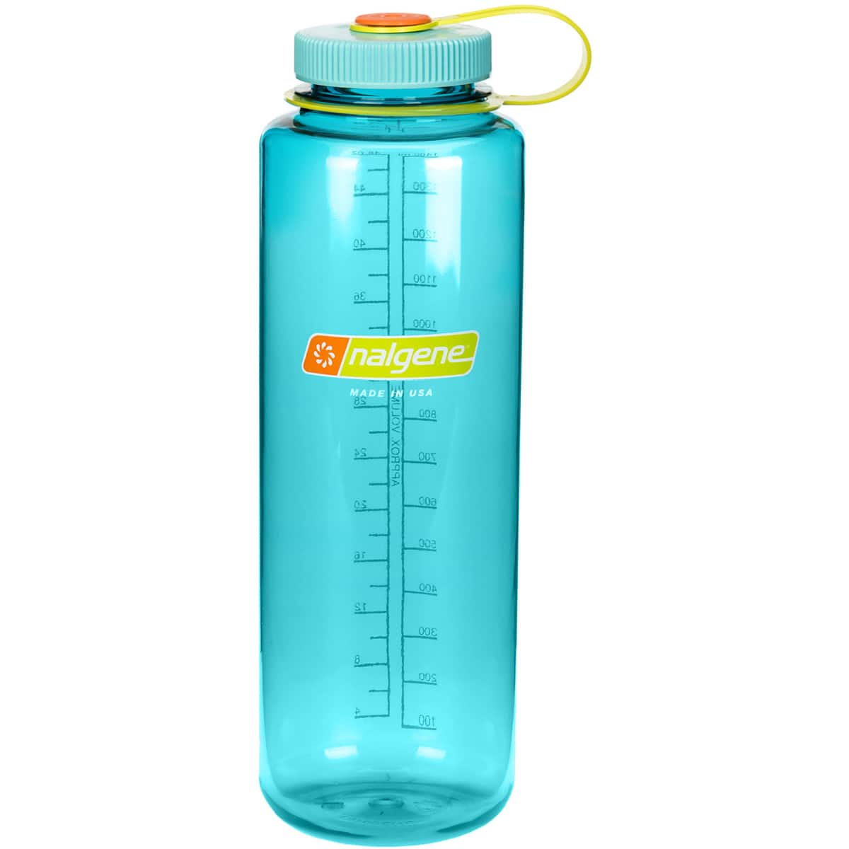 Nalgene - Wide Mouth Sustain Silo Water Bottle - 48 oz. - Cerulean