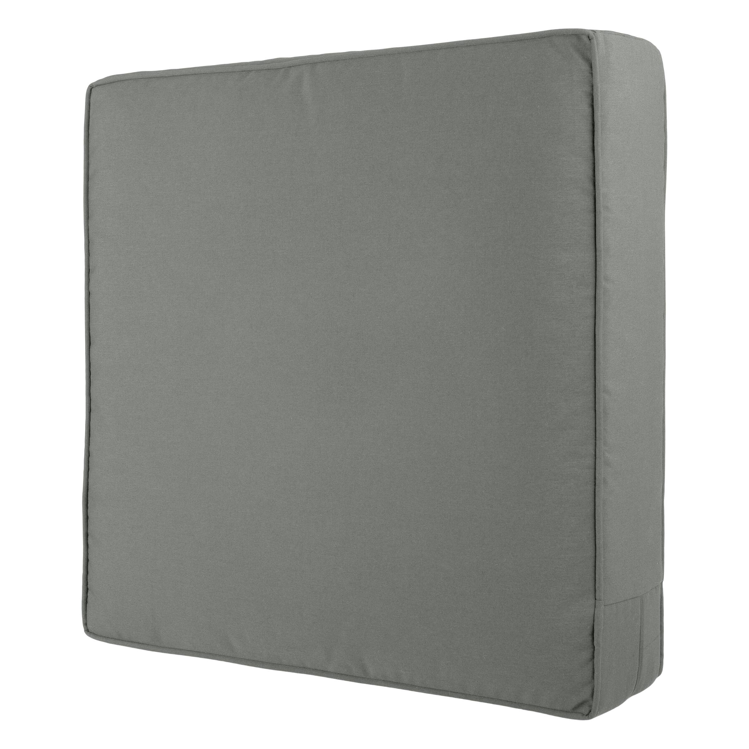 Left. Lavish Home - 24x24 Outdoor Cushions - Gray.