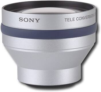 Angle Standard. Sony - 2x Telephoto Converter Lens.