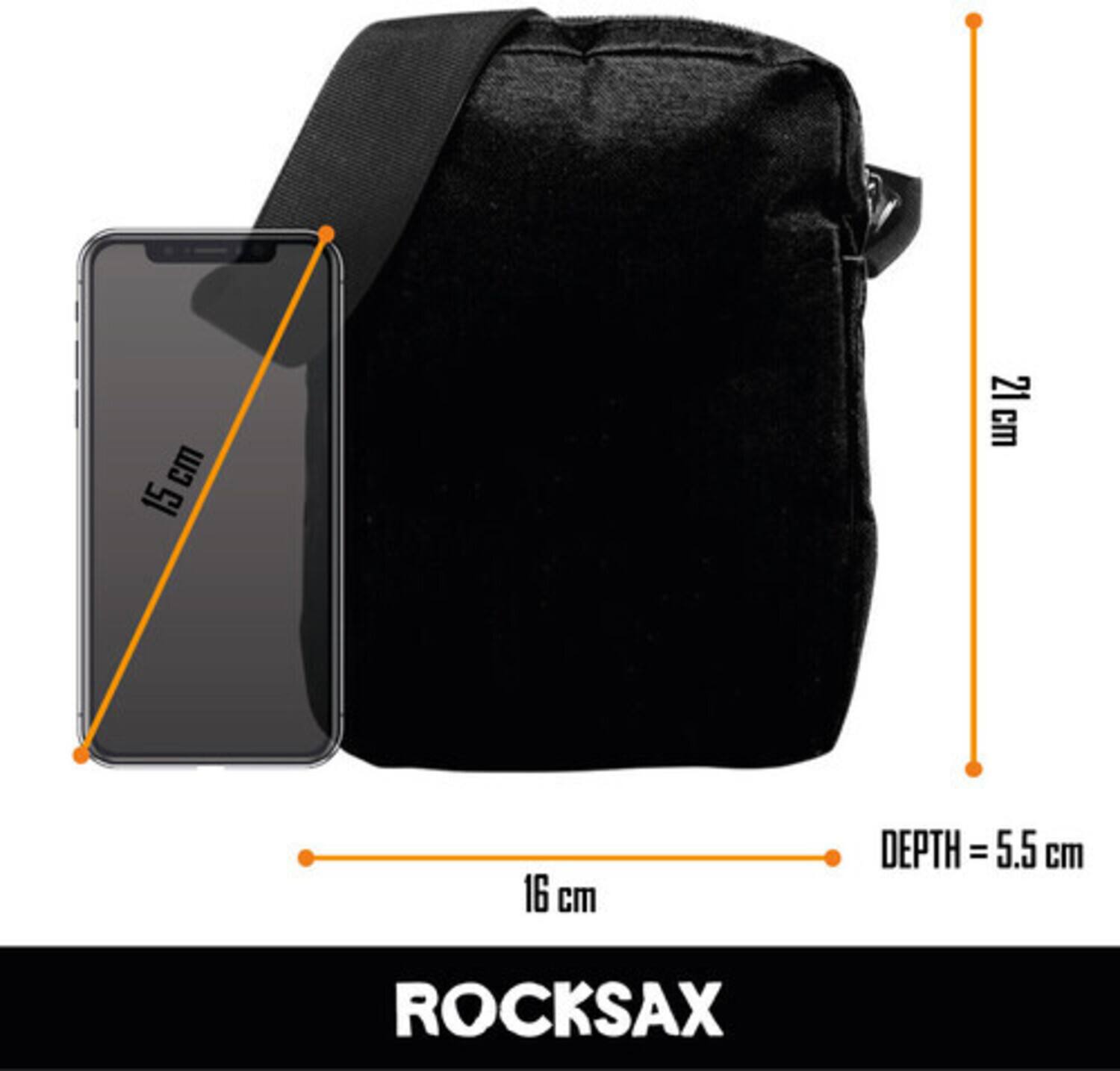 cM 15 21 21cm cm 16 cm  
DEPTH = 5.5 cm  
ROCKSAX