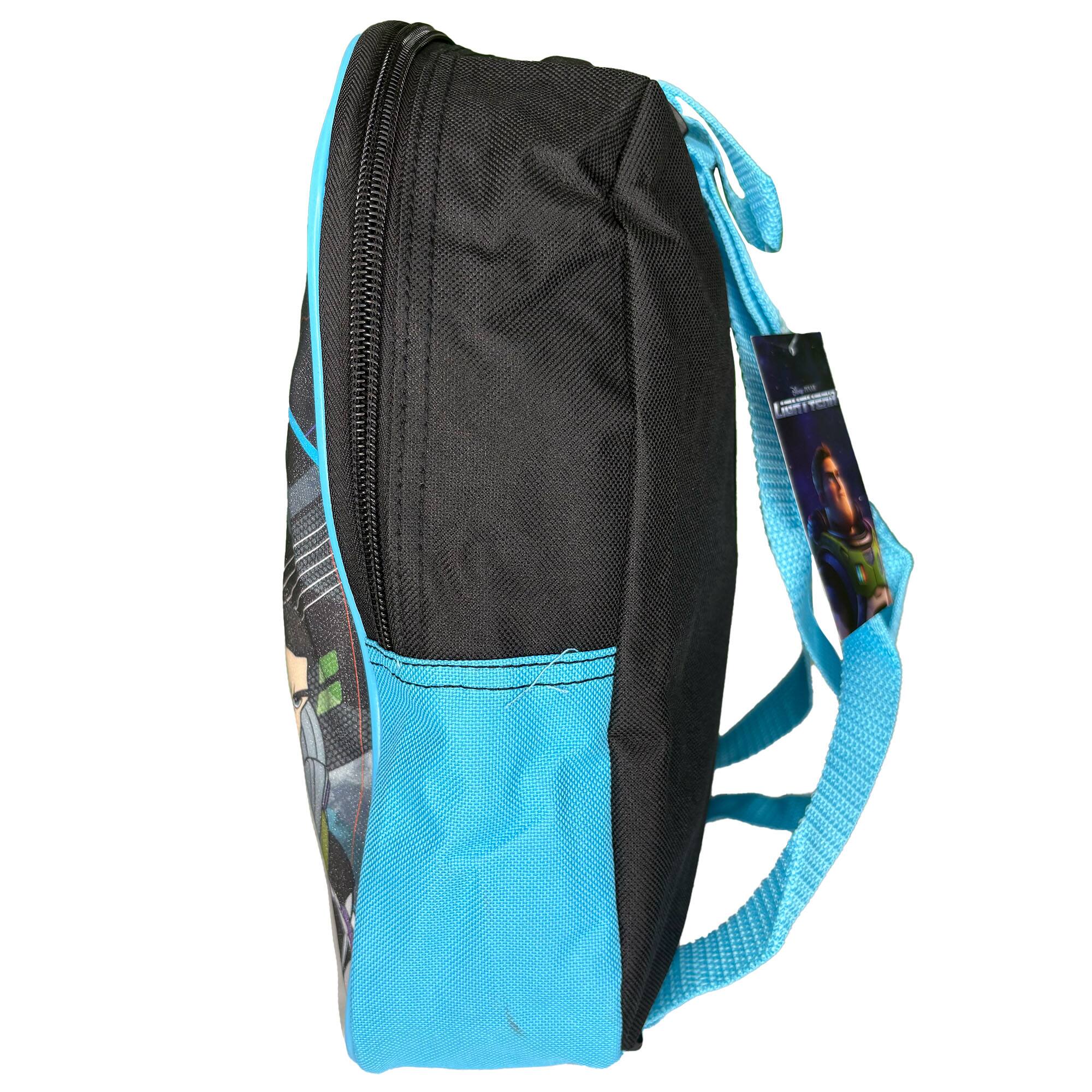 Alt View 4. UPD - Toy Story Buzz Lightyear Mini School Backpack 11" Blue - Multicolored.