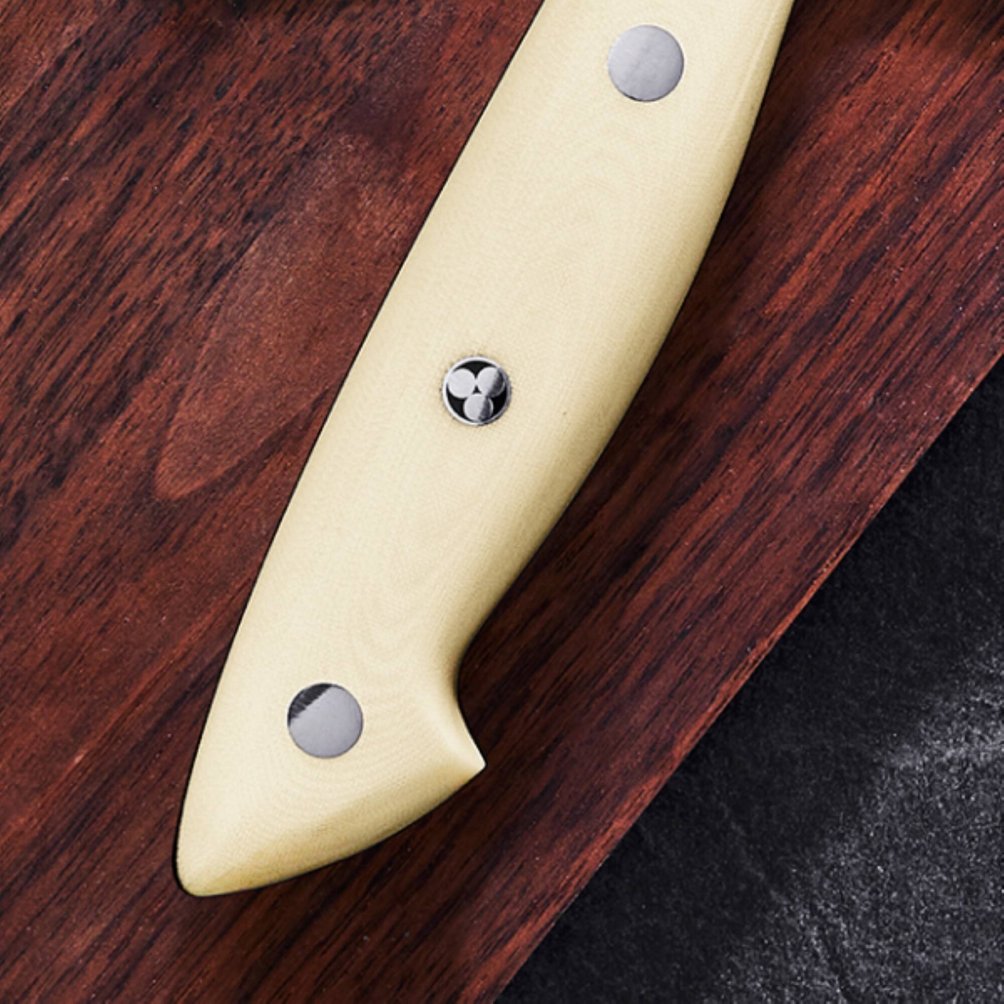 Alt View 4. ZWILLING - KRAMER by ZWILLING Cumulus Collection 6-inch Chef's Knife - White.