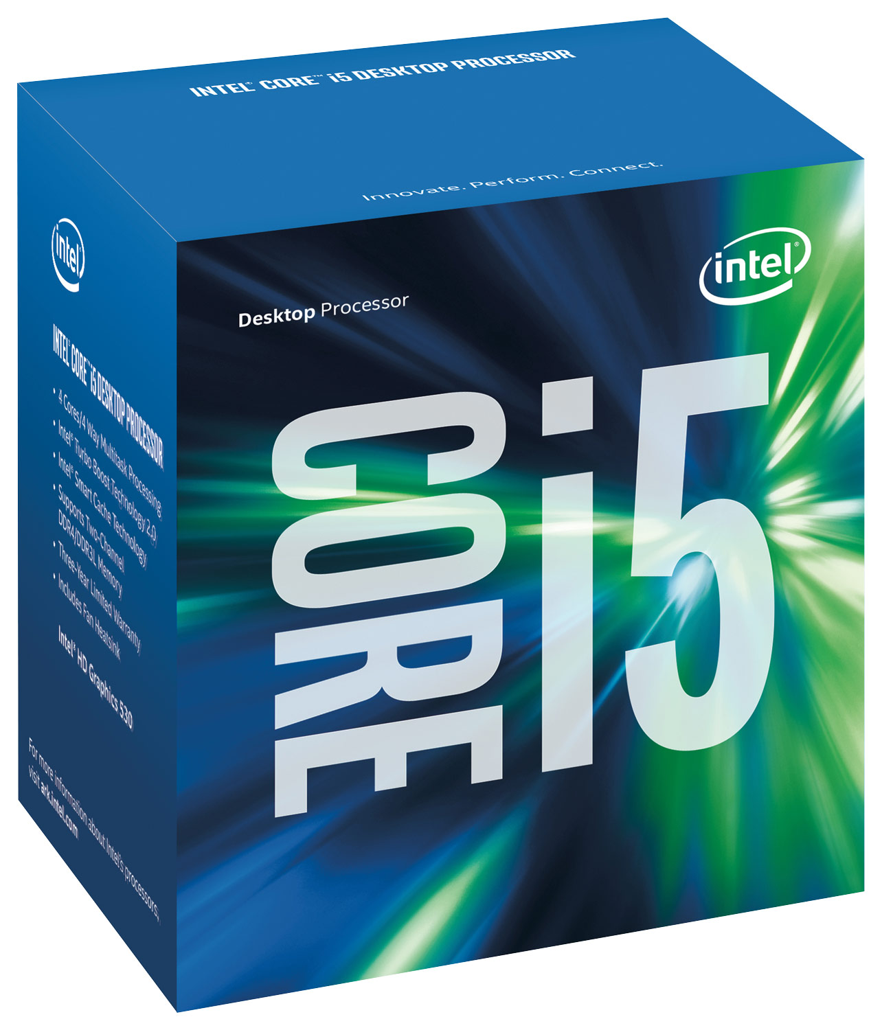 Creed Invitere en million Intel Core™ i5-6500 3.2GHz Socket LGA 1151 Processor Silver/ blue  BX80662I56500 - Best Buy
