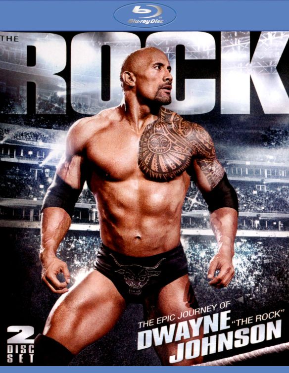  WWE: The Epic Journey of Dwayne &quot;The Rock&quot; Johnson [2 Discs] [Blu-ray] [2012]