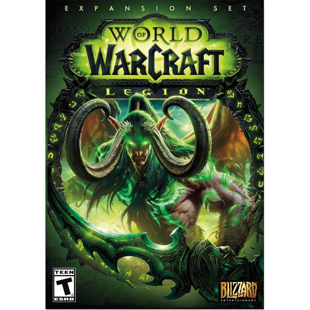 Front. Blizzard Entertainment - World of Warcraft Legion - Multi. - T (Teen 13+)