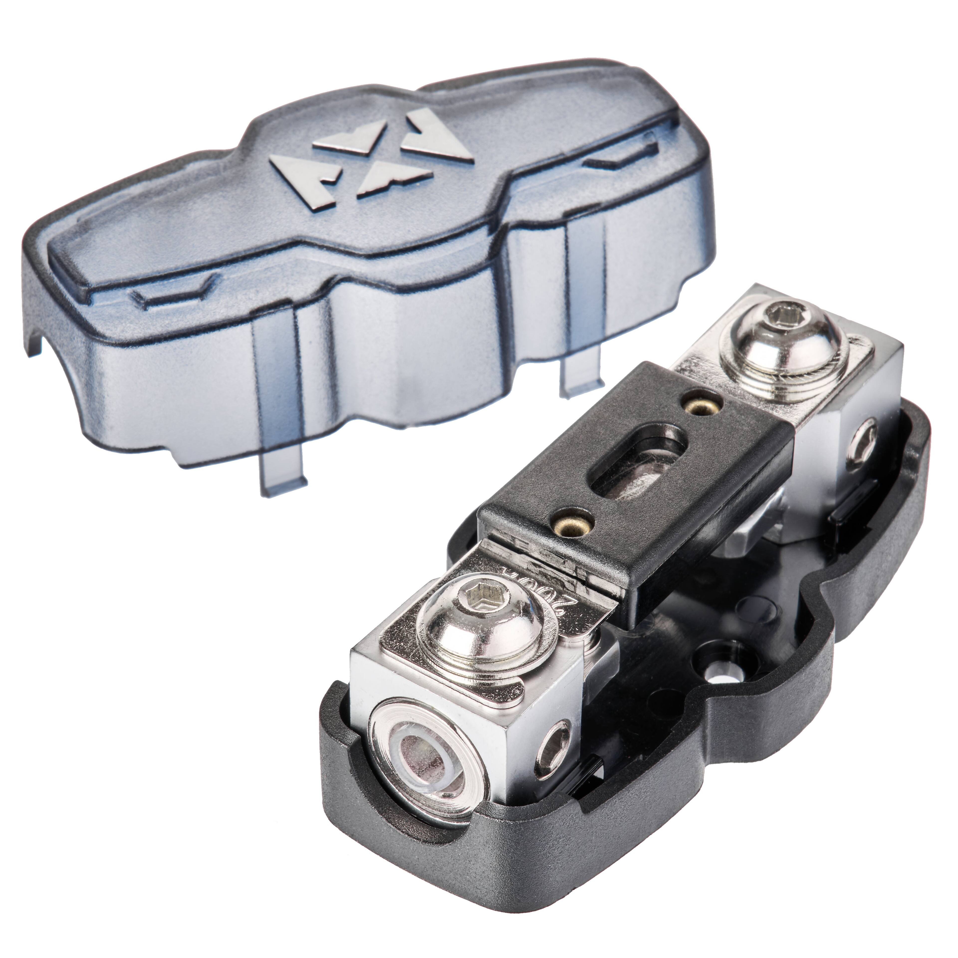 Alt View 8. NVX - XKIT02 True 1/0 Gauge AWG 100% OFC Complete Amplifier Wiring Kit with 2-Channel RCA Cable.