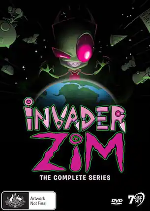 Front. Invader Zim: The Complete Series - DVD.