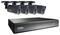 Lorex - 8-Channel, 4-Camera Indoor/Outdoor High-Definition DVR Security System - Black-Front_Standard