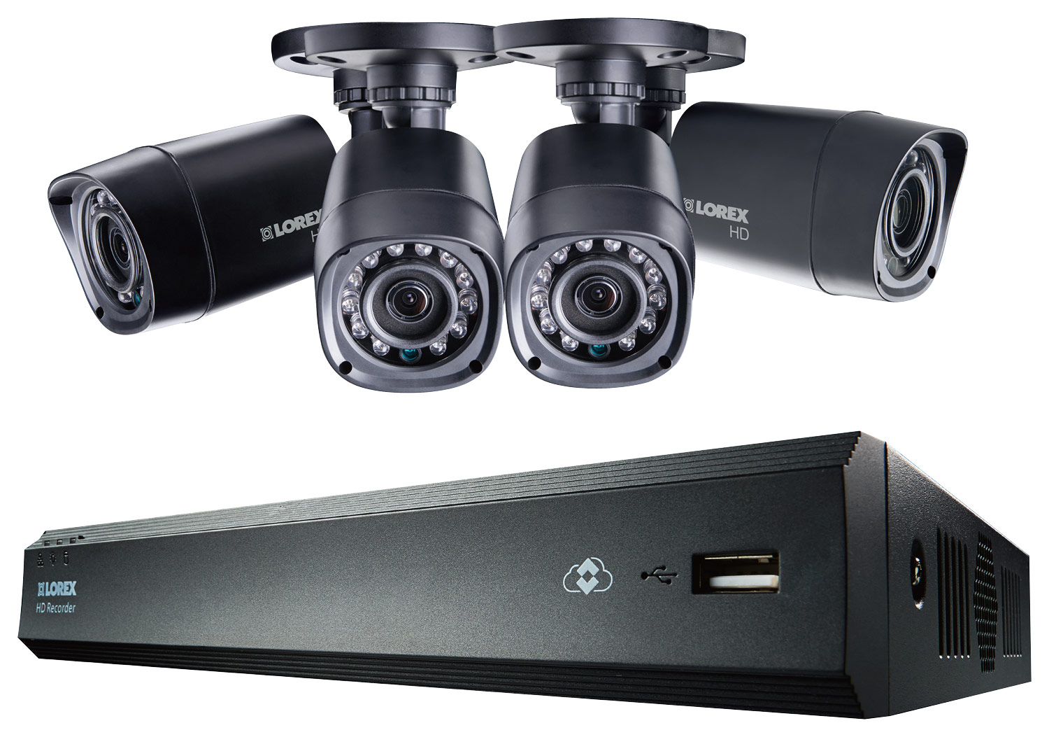 Questions and Answers: Lorex 4-Channel, 4-Camera Indoor/Outdoor High ...