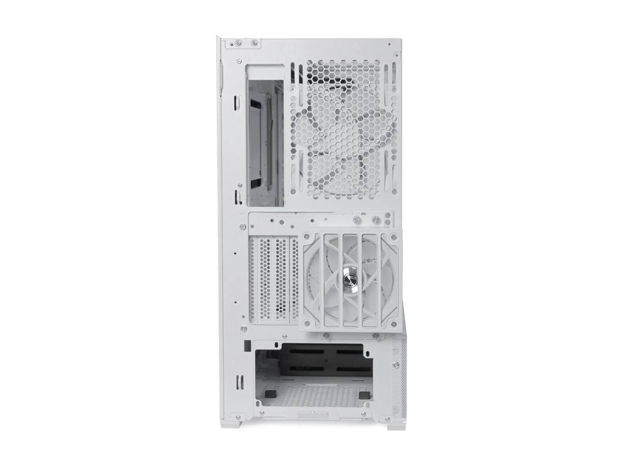 Alt View 8. Lian Li - LIAN LI LANCOOL 216RW White Steel ATX Mid Tower with 2x 16cm ARGB Fans - White.
