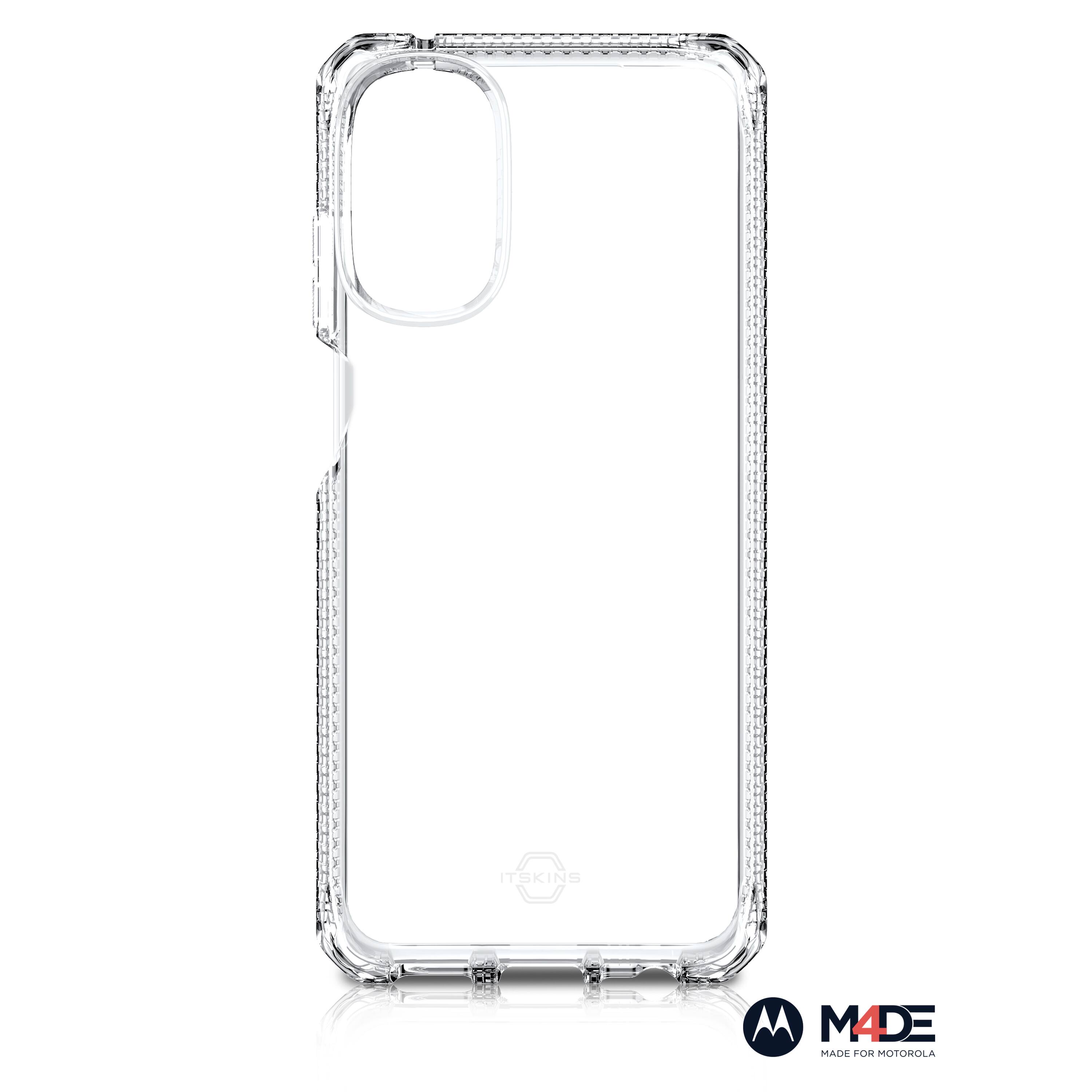 Alt View 2. Itskins - ITSKINS - Spectrum Clear Case for Motorola Moto G 5G (2022) - Transparent.
