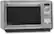 Angle Standard. Samsung - Toast & Bake Microwave - Silver.